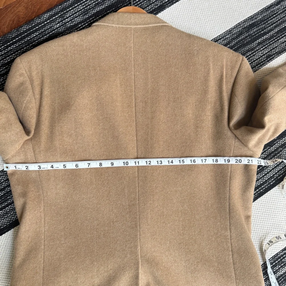 Jean Paul Germain Blazer Men's Tan‎ Camel Hail & Wool Blend Sportscoat Size 42L